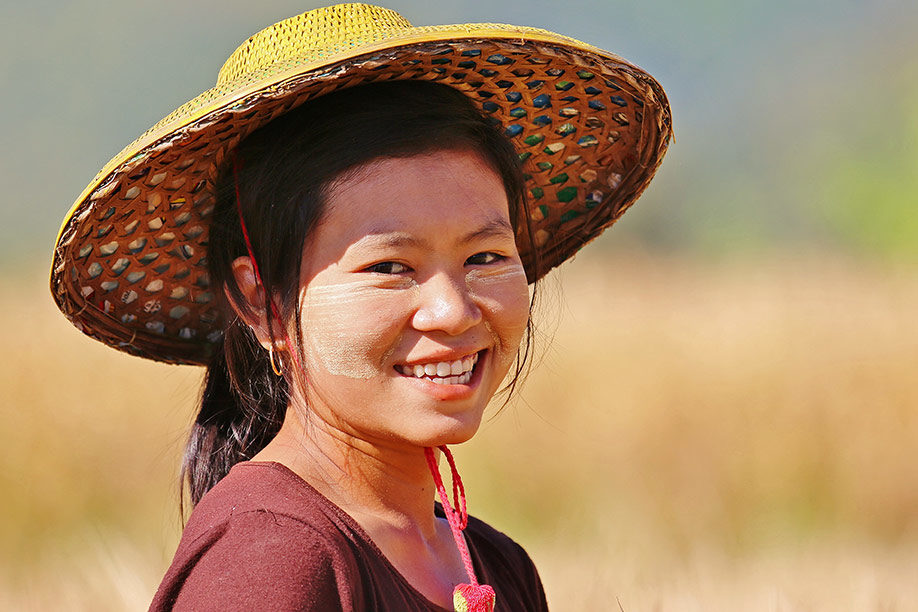 Burmesisches Portrait